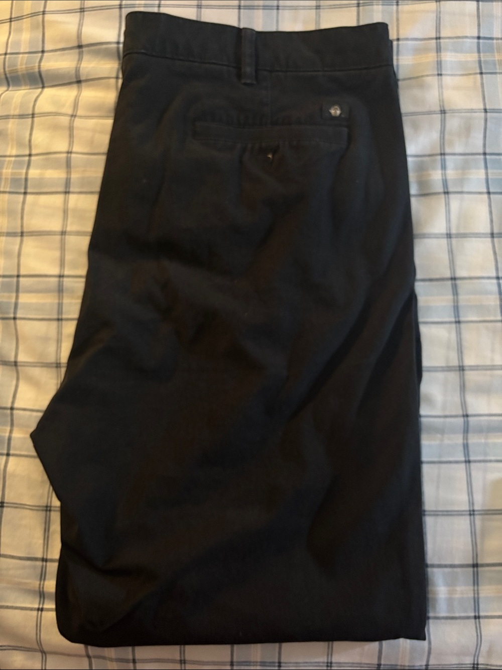 Dockers Straight Fit Pants, Black, 40”x32”